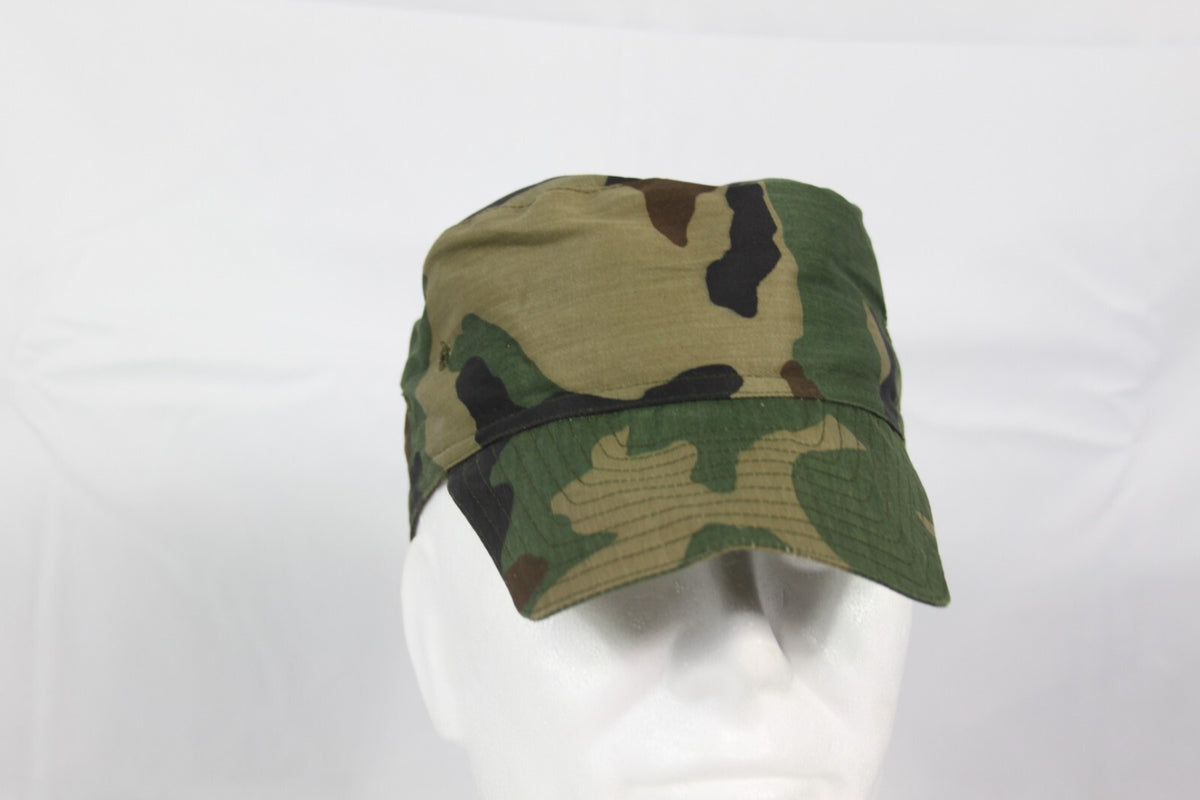 Genuine Surplus French Army F2 Cap Woodland Camouflage Supergrade