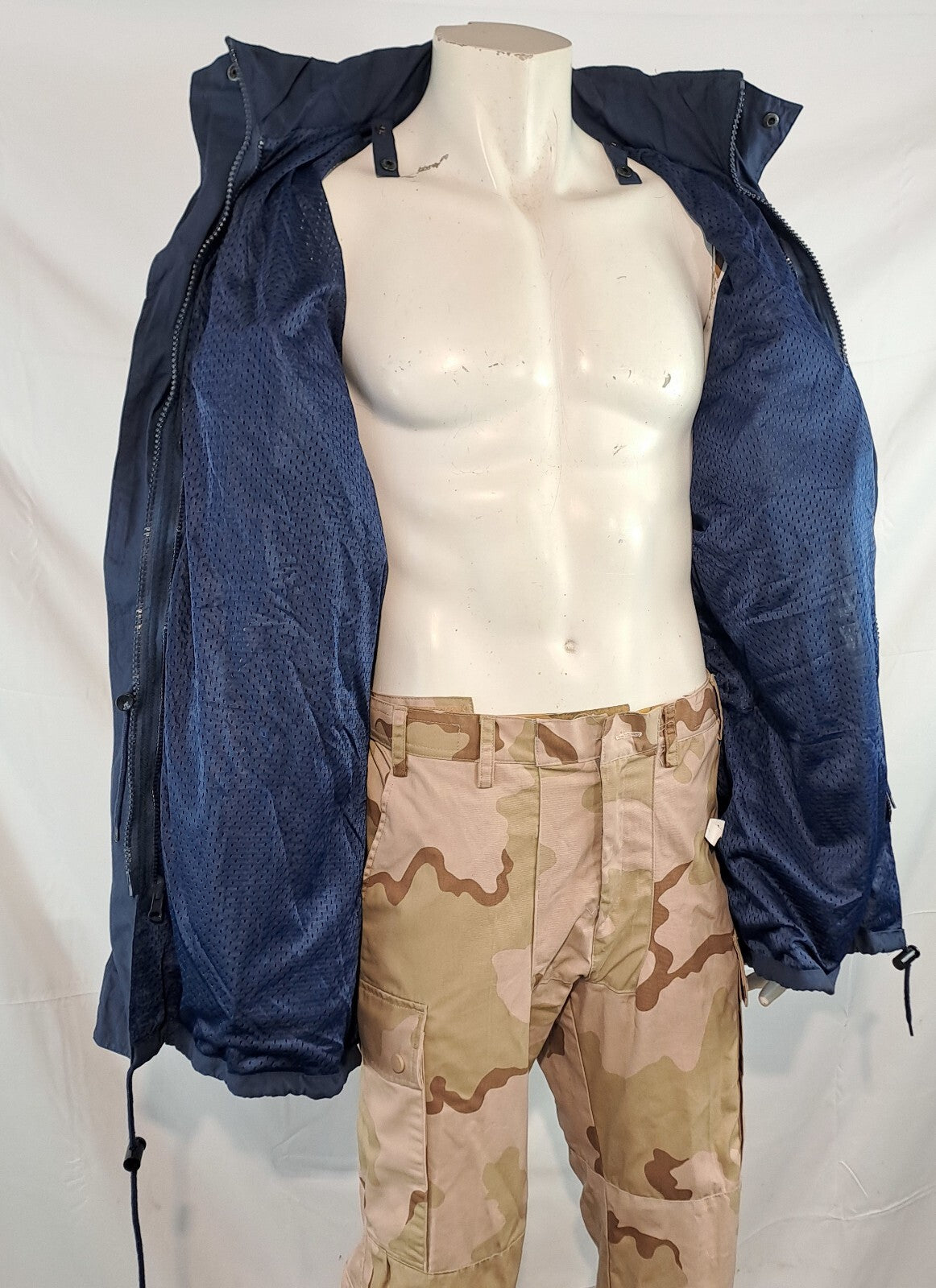 Genuine Surplus British Home Office Jacket Navy Blue 44" Chest (2791)