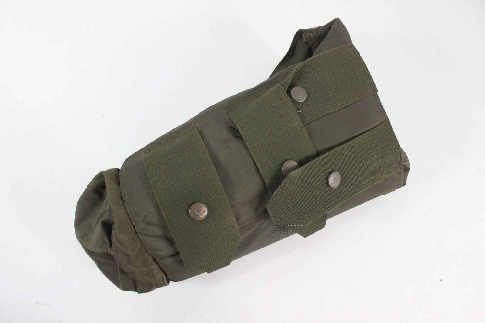 Genuine Surplus Webbing Pouches Fit onto belt with straps on back Austrian (1378