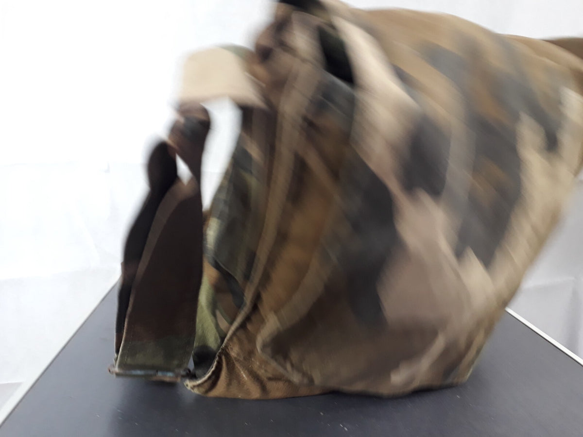 Genuine Surplus Croatian Side Bag Vintage Lightweight Canvas Camo Shoulder 3349