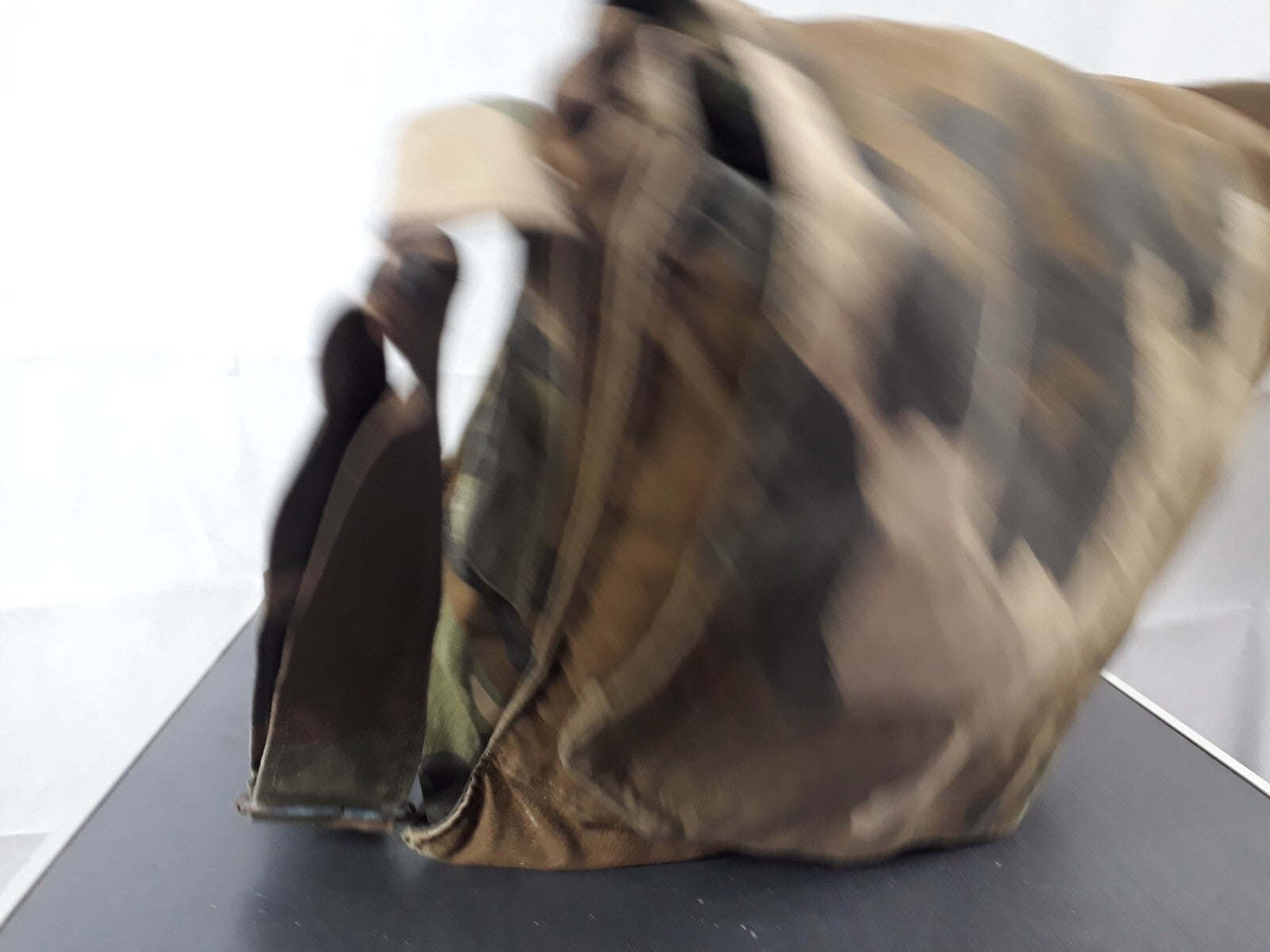 Genuine Surplus Croatian Side Bag Vintage Lightweight Canvas Camo Shoulder 3349