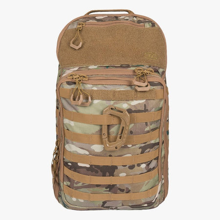 Highlander Harrier Backpack 25L Small Grab Bag Rucksack MOLLE CLamshell Opening