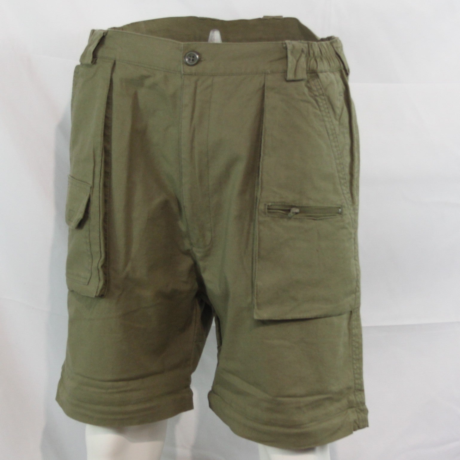 Zip Off Leg Combat Trouser Shorts Lightweight Pocketed Cotton Highlander SPF 40