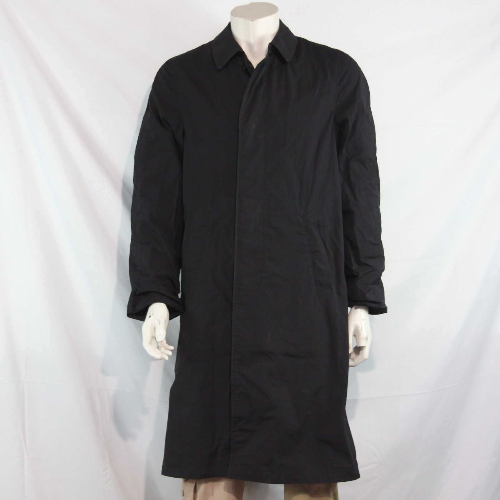 British Royal Navy Raincoat Overcoat Navy BLue Genuine Surplus 36-38" (4304)
