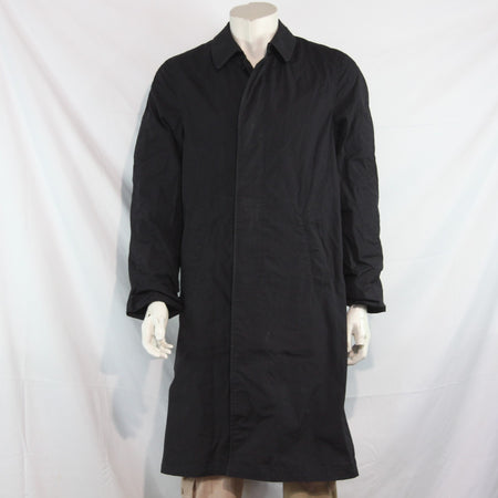 British Royal Navy Raincoat Overcoat Navy BLue Genuine Surplus 36-38" (4304)