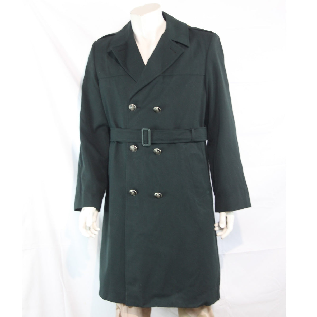 Mens RUC Irish Police Overcoat Raincoat Genuine Surplus 36-38" Chest (3805)