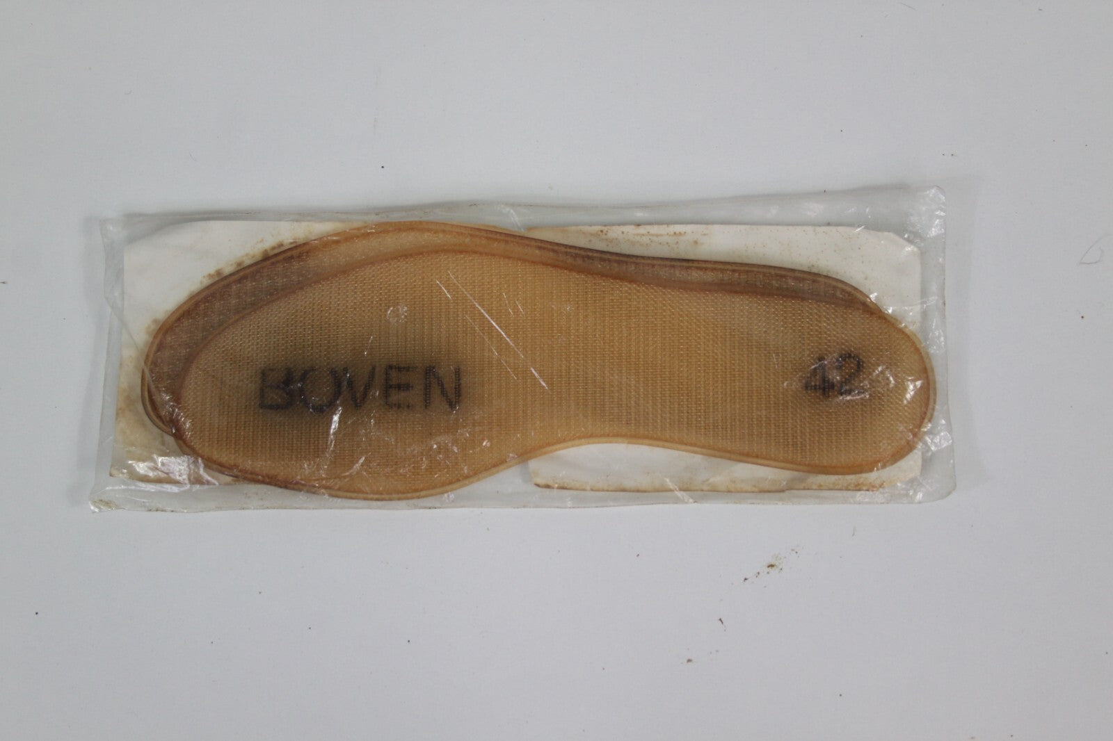 Genuine Surplus NEW German/Dutch Plastic Insoles Green/Tan Washable Size UK 7