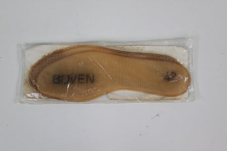 Genuine Surplus NEW German/Dutch Plastic Insoles Green/Tan Washable Size UK 7