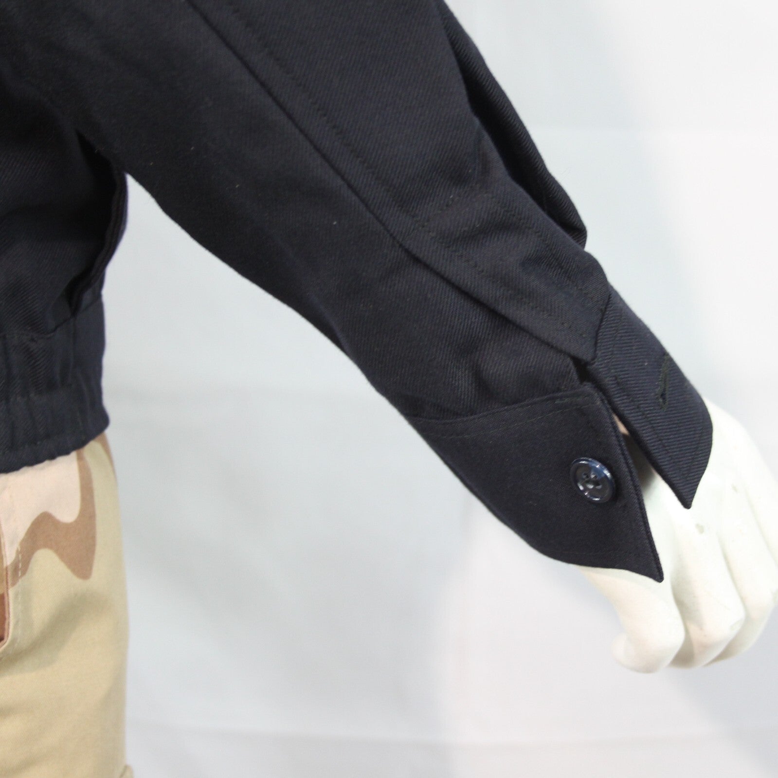 Genuine Surplus French Army Bomber style Dress Jacket Dark Navy 38-40" (3210)