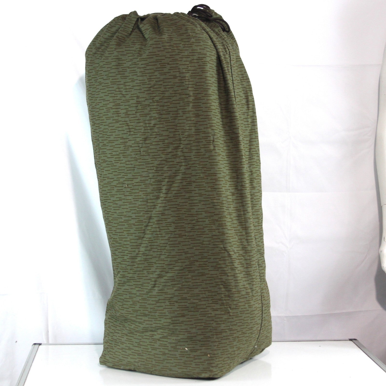 East German Army Strichtarn Camo Raindrop Storage Bag Kit Genuine Surplus (4334)