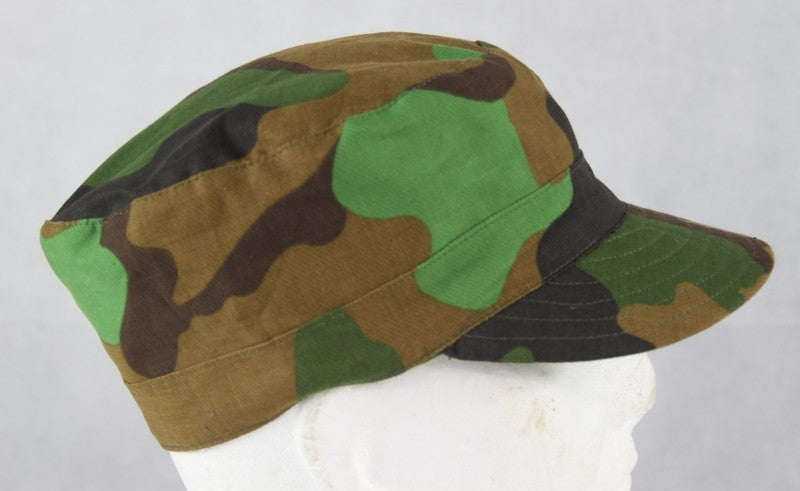 Jungle Camo Dutch Army Fatigue Cap  Genuine Surplus Forces Peak Hat