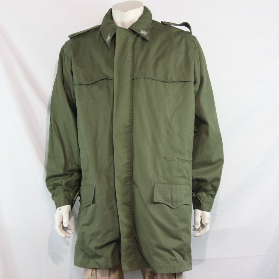 Italian Army Parka and Liner Genuine Surplus Warm Coat 42" Chest Olive  (4301)