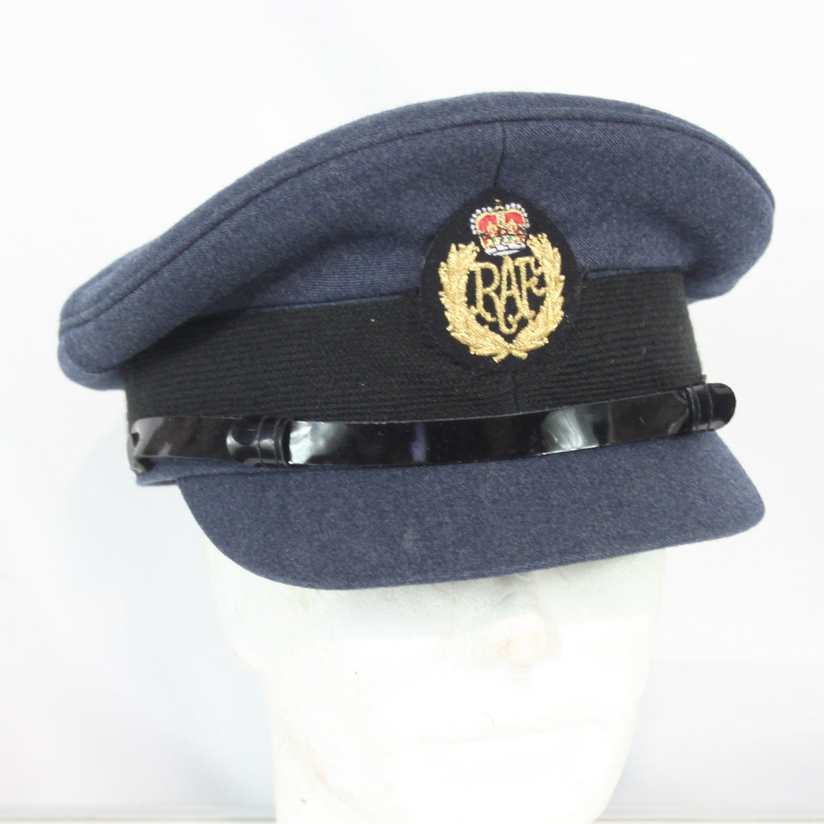 British RAF Officers Mens Dress Hat Genuine Surplus Peak Cap G1 (4457)