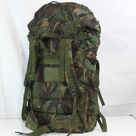 Genuine Surplus British Army Long Back Convoluted Bergen Rucksack DPM (3812)