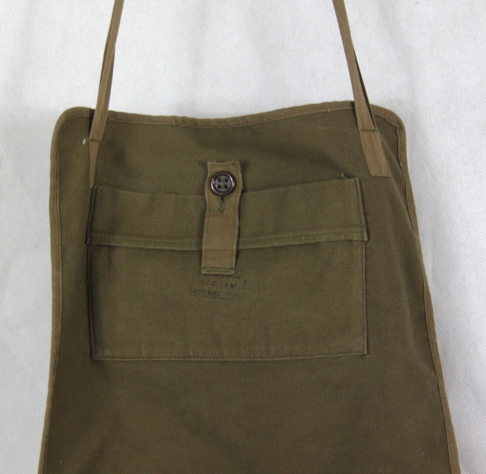 Genuine Surplus French Indo-China War 1950's Wash Kit Bag Canvas (462) 