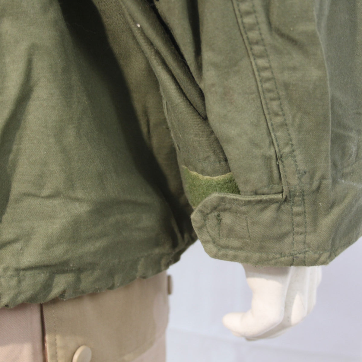 US M65 Genuine Surplus Army Jacket Olive Green Canvas Parka Medium 37-41" (3876)