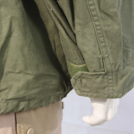 US M65 Genuine Surplus Army Jacket Olive Green Canvas Parka Medium 37-41" (3876)