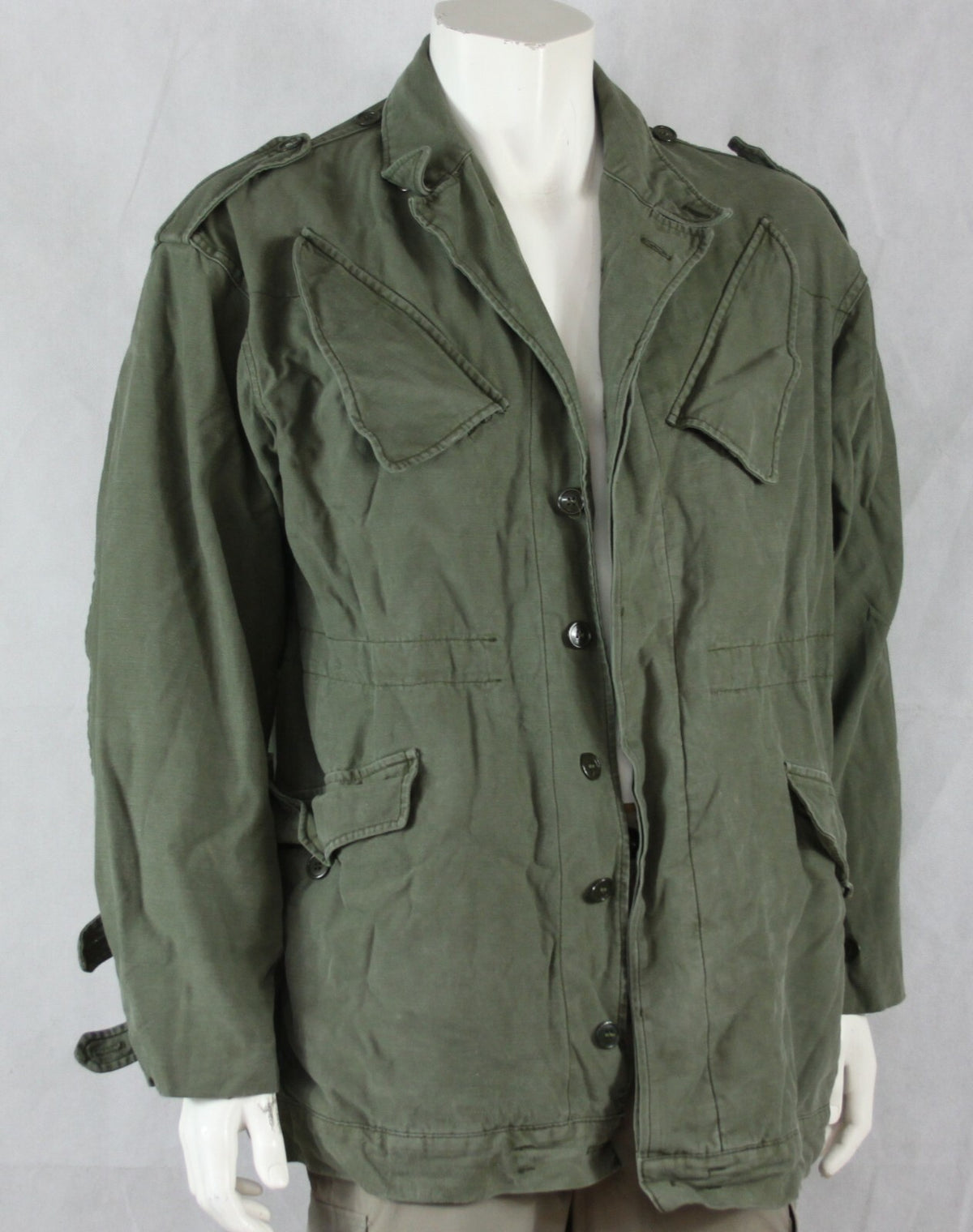 Genuine Surplus Dutch Canvas NATO Parka Vintage Olive Green Lined All Sizes
