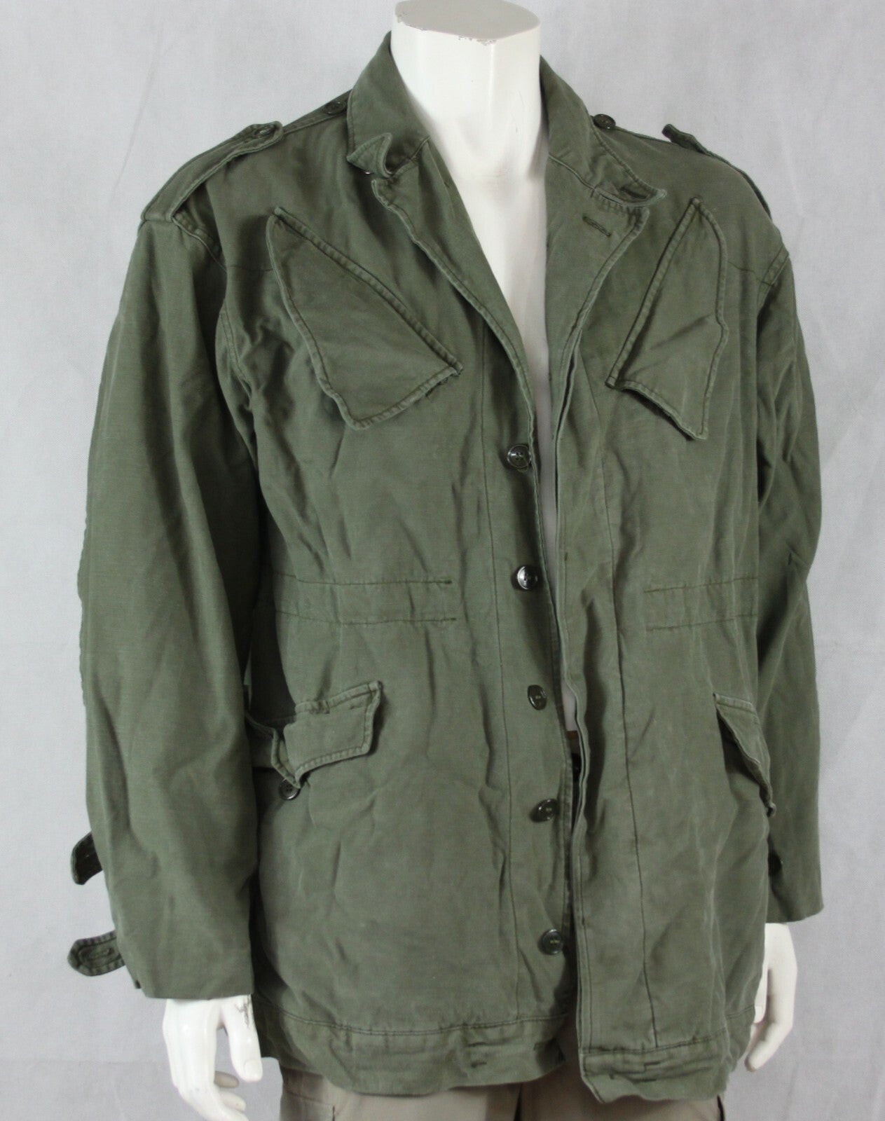 Genuine Surplus Dutch Canvas NATO Parka Vintage Olive Green Lined All Sizes