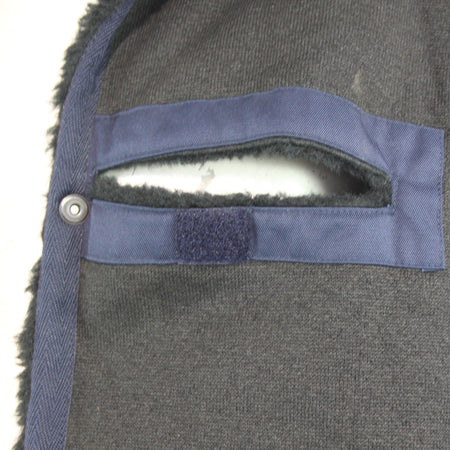 Genuine Surplus Dutch Army Parka Liner Thermal Faux Fur Navy 40-42" (3726)
