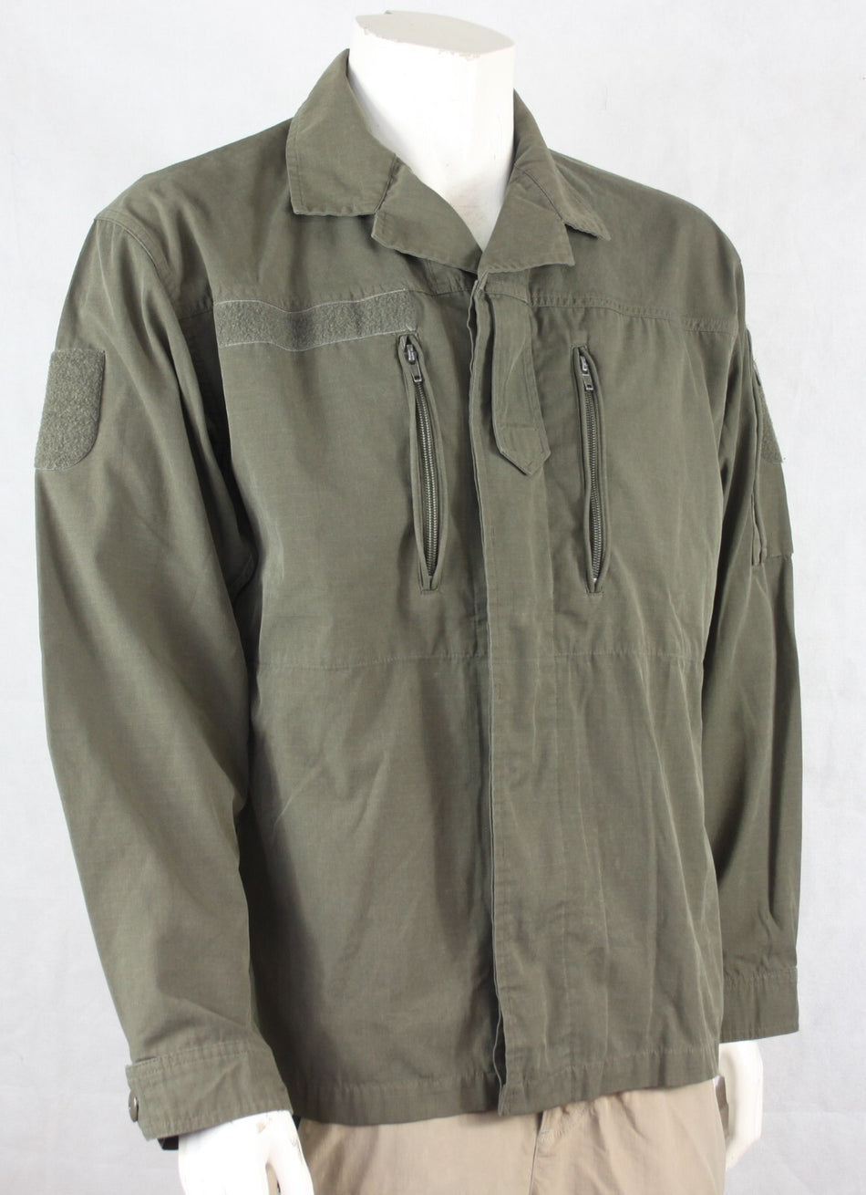Genuine Surplus Austrian Ripstop Shirt Lightweight Jacket Olive G2 3308