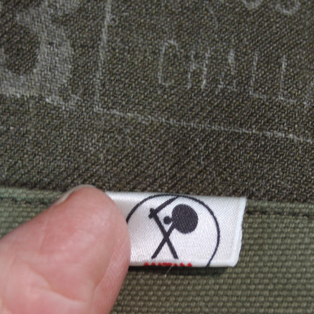 Tough Thick Canvas French Army Over Mittens Genuine Surplus Olive M-L (3916)