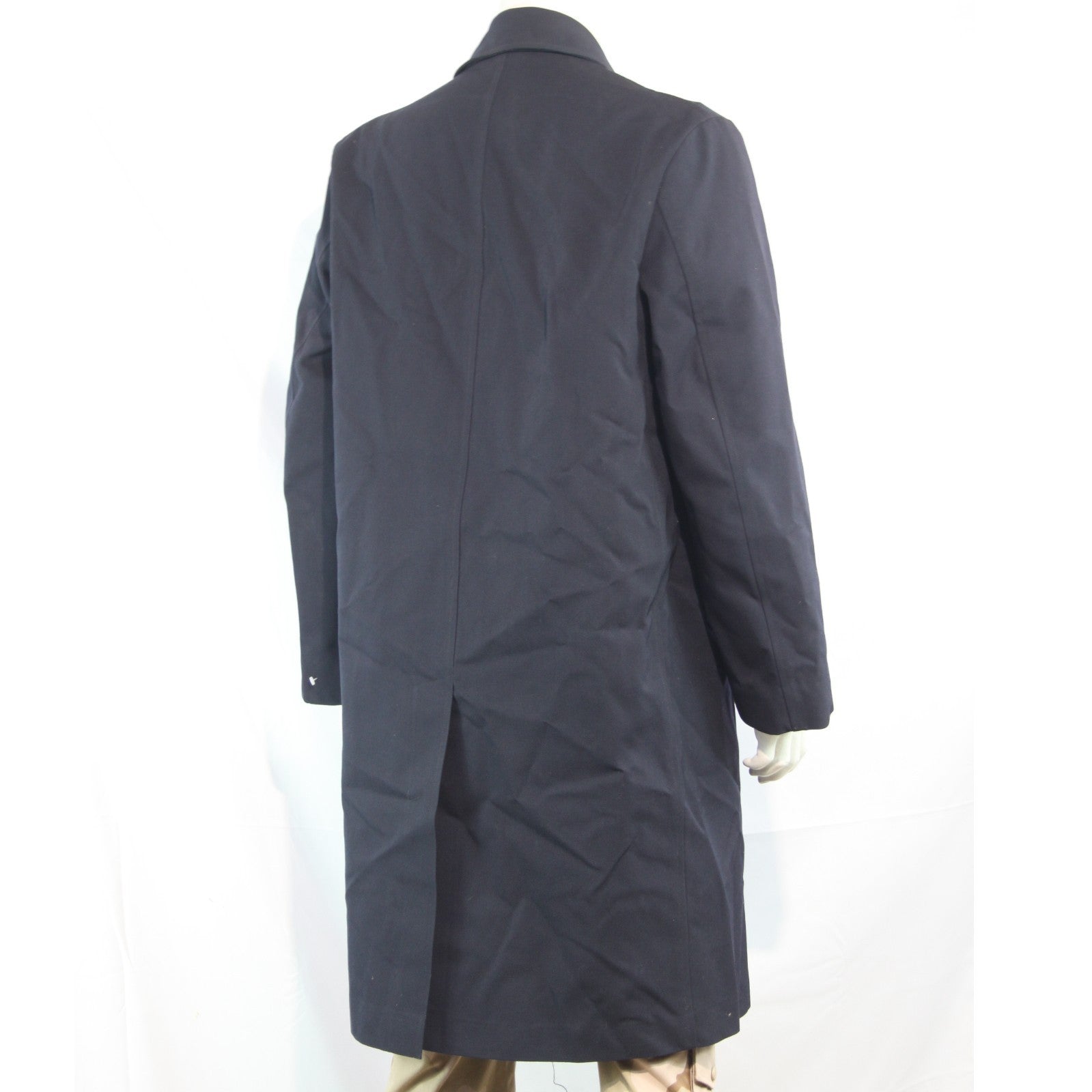 French Naval Overcoat Navy Genuine Surplus Coat 38-40" Chest  (3806)