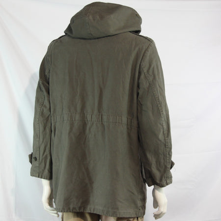 Genuine Surplus German Army Parka Olive Unlined Canvas Military Grade 2 (3746)