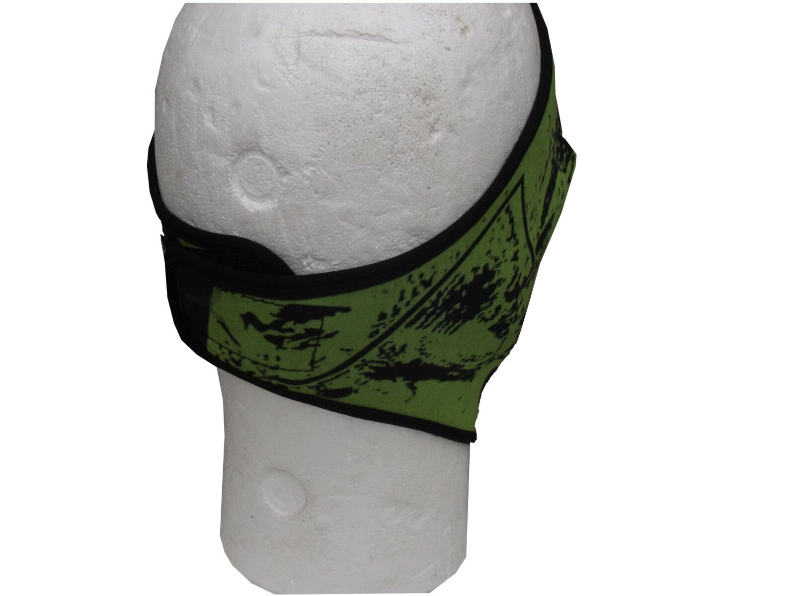 Neoprene Green Black Camo Face Mask Airsoft Paintball facemask  Thermal Tactical