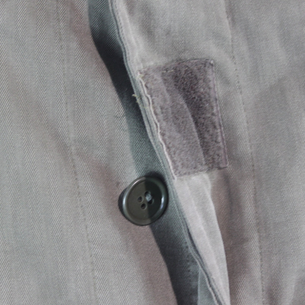 Genuine Surplus French Jacket Converted to Gilet Sleeveless Canvas 38-40"  (4128