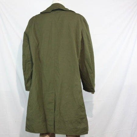 Genuine Surplus Czech Military Overcoat Green Army 46-48" (3335)