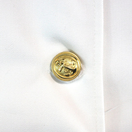Womens Genuine Surplus French Army Dress Jacket White UK 18 (4299)