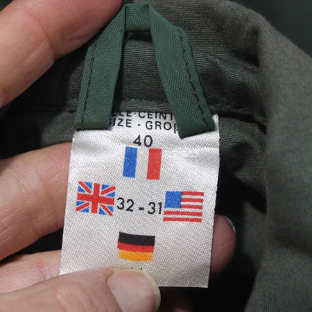 Vintage French Hunting Jacket 32-34" Chest Padded Shoulders Faded (4037)