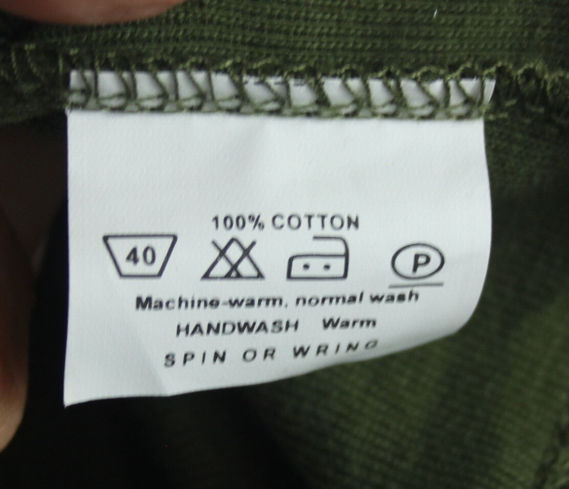 Milcom Lightweight Cotton Balaclava Ideal For Bikers Cyclists Etc Olive Green