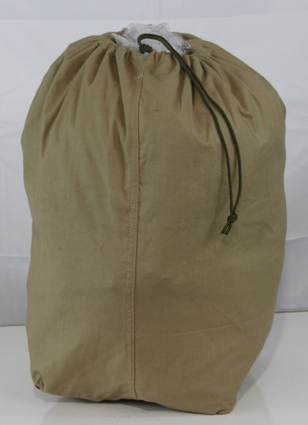 Genuine Surplus French Army Military Boot Bag Brown Canvas (1917)
