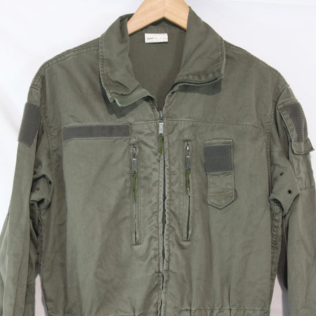 French Army AFV Coverall Olive Green Genuine Surplus 36" Chest Xshort (4170)