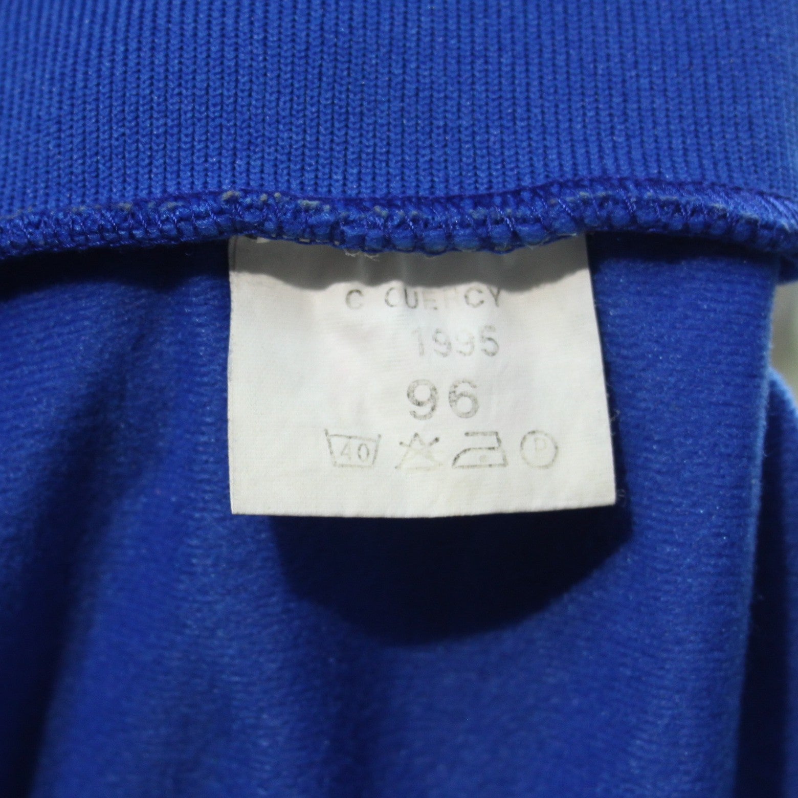 Tracksuit Top French Army Jacket Genuine Surplus Military Blue 38" (3994)