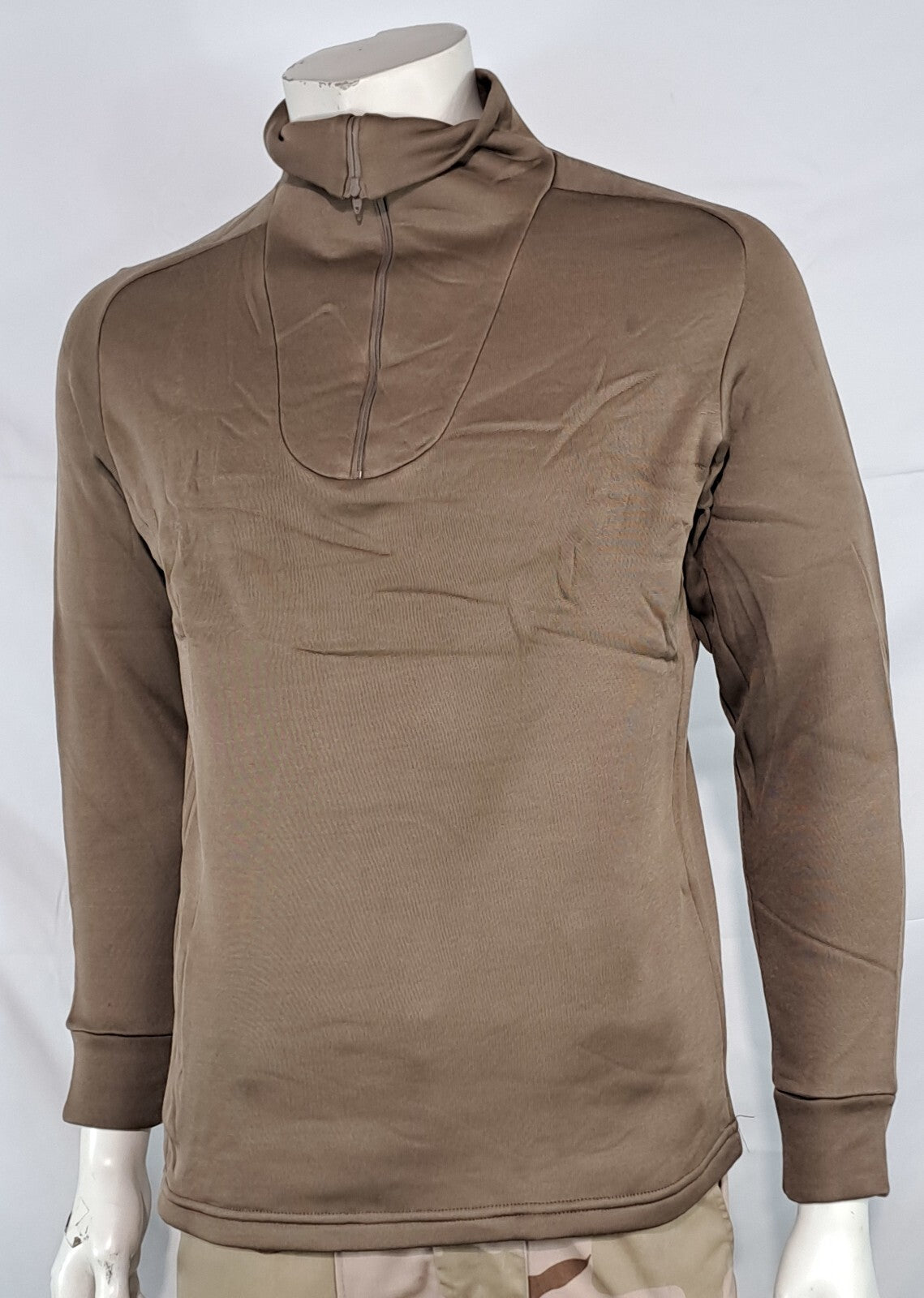 Genuine Surplus US Zip Neck Undershirt Thermal Top Vest Base Layer XS & S (3139)
