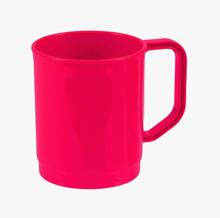 Highlander Plastic Camping Cup Mug Garden Cup Cadets Olive Aqua