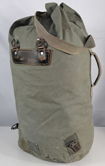 1960's Genuine Surplus Austrian Vintage Kit bag Cotton Canvas Repaired G2 (1633)