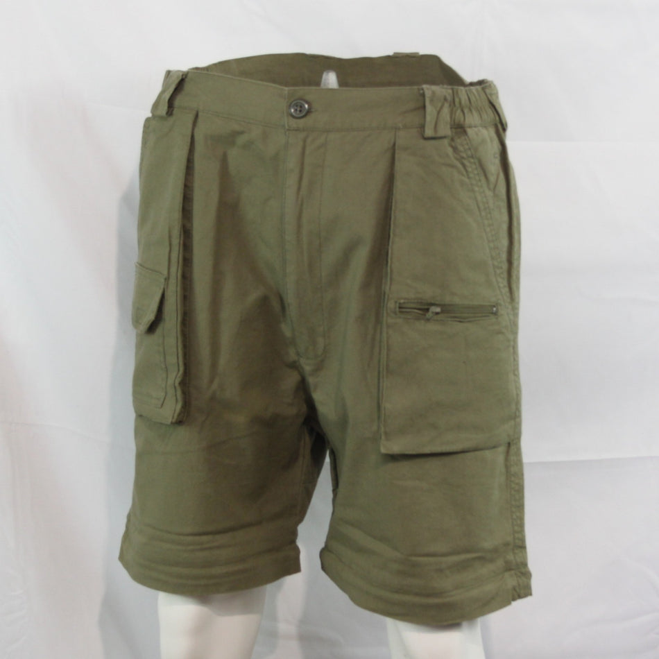 Zip Off Leg Combat Trouser Shorts Lightweight Pocketed Cotton Highlander SPF 40
