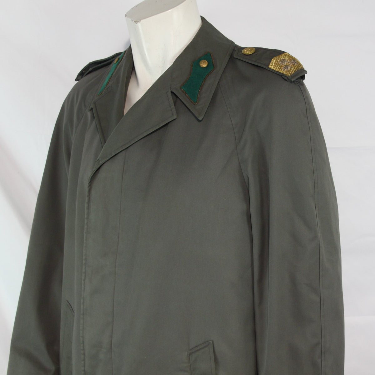 Austrian Army Lieutenant General Overcoat Raincoat Genuine Surplus 38-40" (3642)