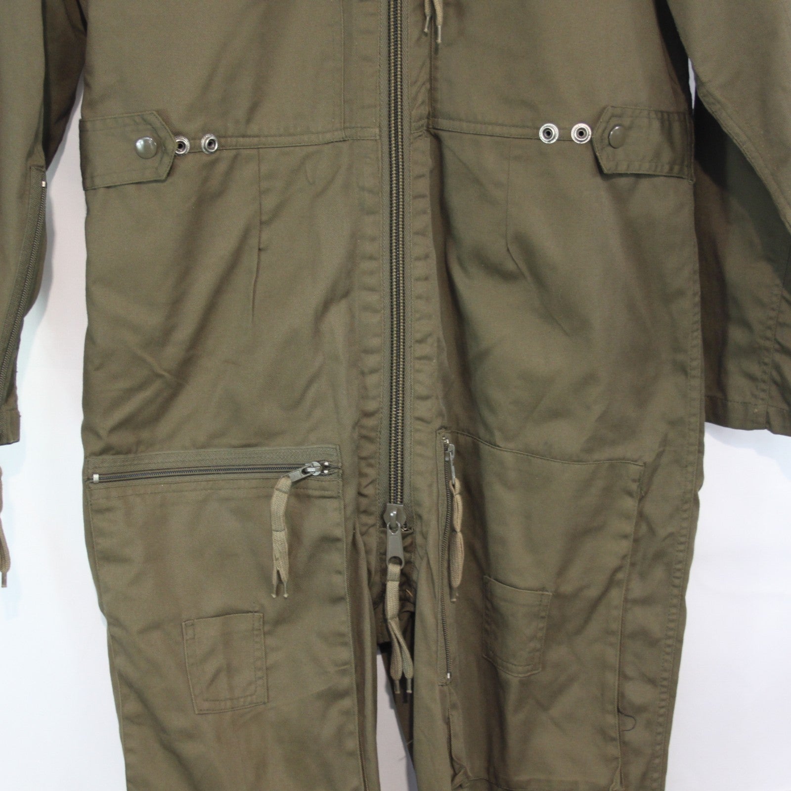 German Military Style Flight Suit Olive Overall Army Airforce 36" Chest (3381)