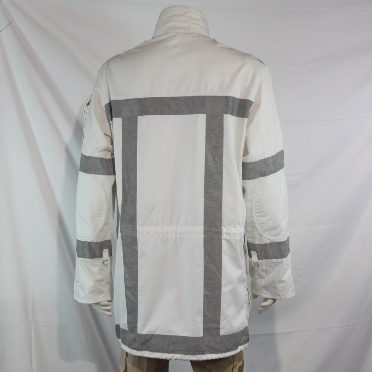 Dutch Army Parka White Reflective Strips Unlined 40-42"Genuine Surplus (4117)