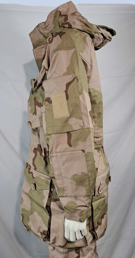 NEW Rare Genuine Surplus Dutch Ripstop Windproof Smock Desert Camouflage Jacket
