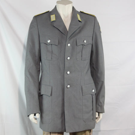Genuine Surplus German Army Grey Dress Uniform Jacket Mens 40" Tall  (3592)
