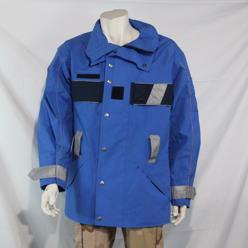 Waterproof French Police Motorcycle Jacket Coat Genuine Suplus 40-42" (3879)
