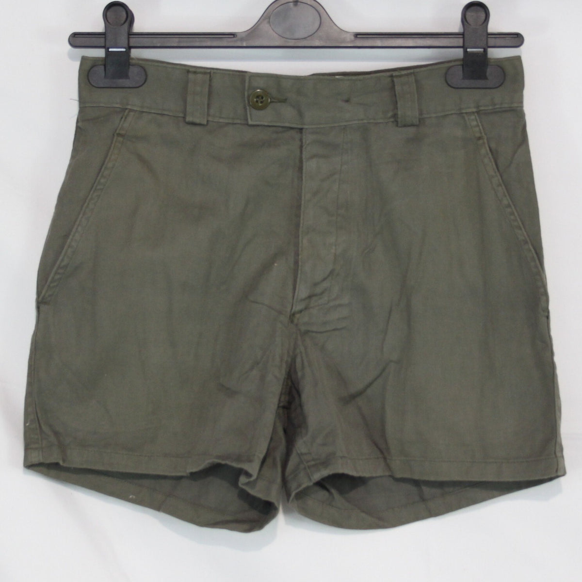 Genuine Surplus French Army Olive Shorts Military Cotton XXS-Med (3291)