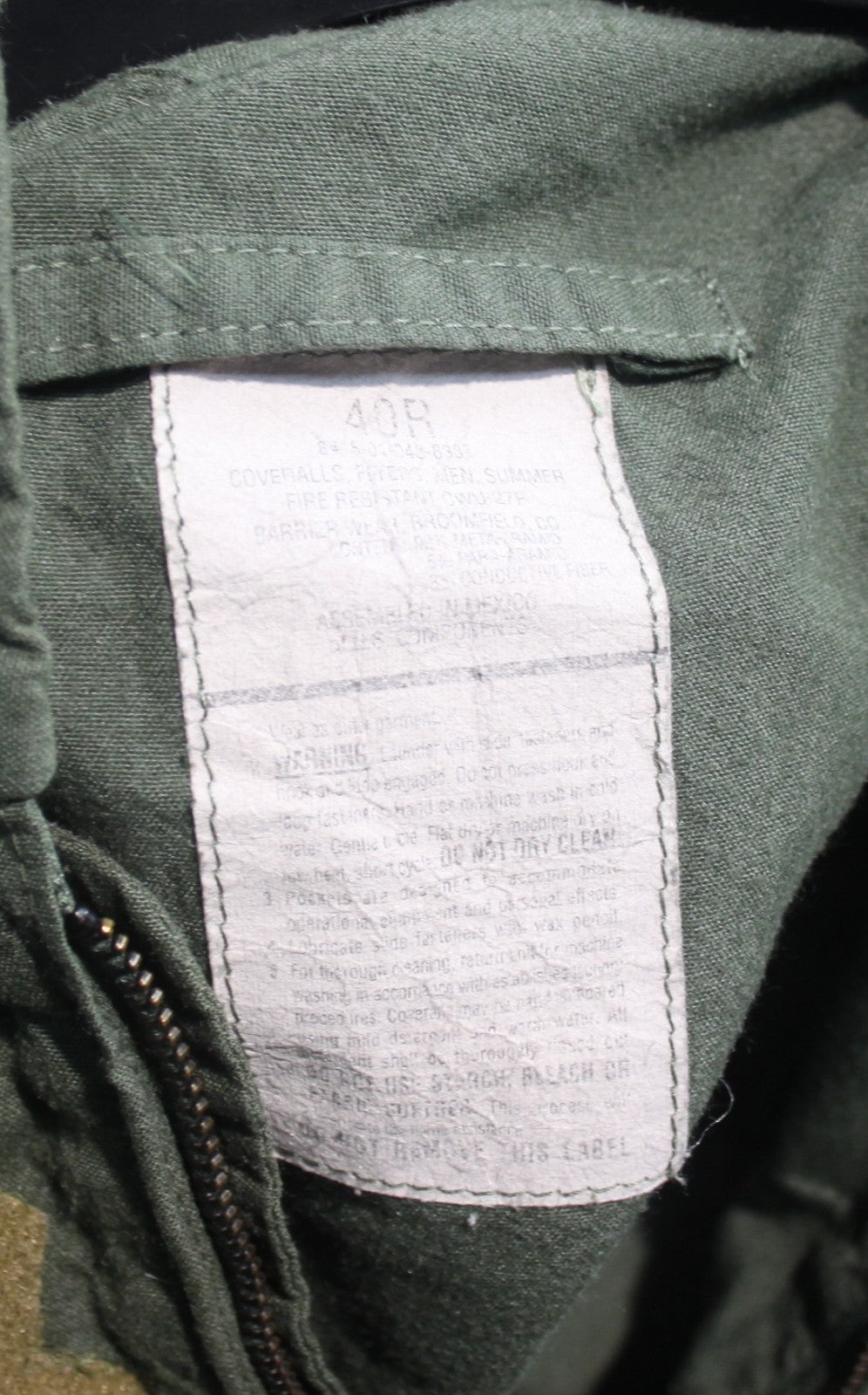 USAF Flight Suit US Airforce Coverall Genuine Surplus (1531)