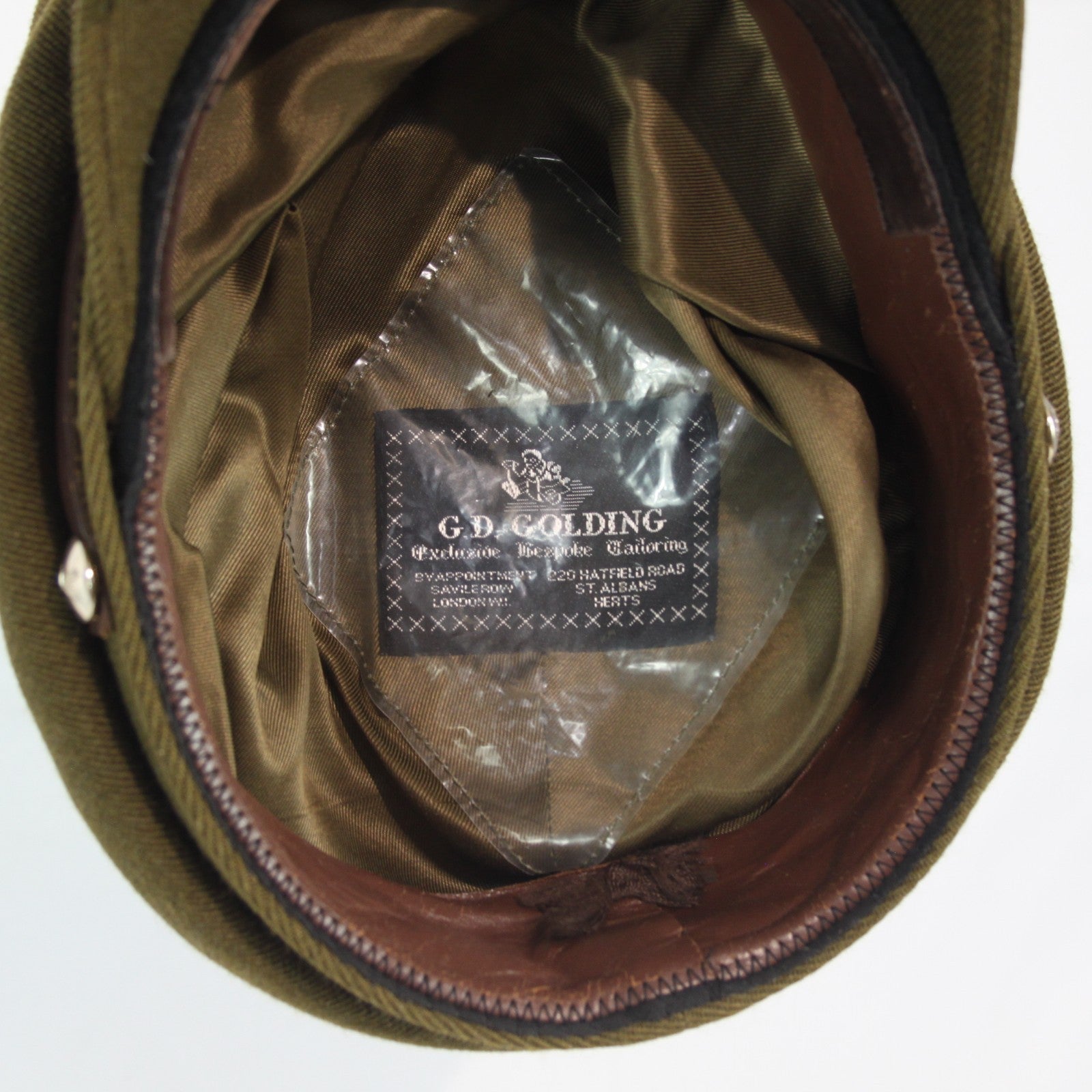 British Army QARANC OLIVE Womens Dress Hat Genuine Surplus Peak Cap G1 56c(4456)